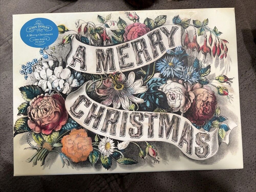 John Derian Jigsaw Puzzle : A Merry Christmas 1000-Piece Paper Goods